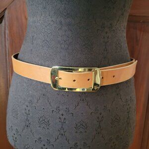 Kenneth Cole Brown Genuine Full Grain Leather Belt Large